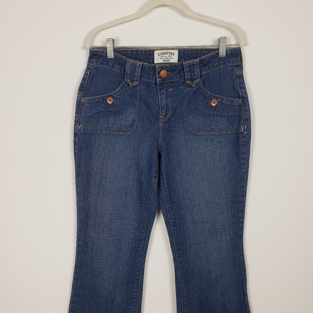 Levi Strauss Signature Trouser Jeans Sz 8 - Picture 4 of 16